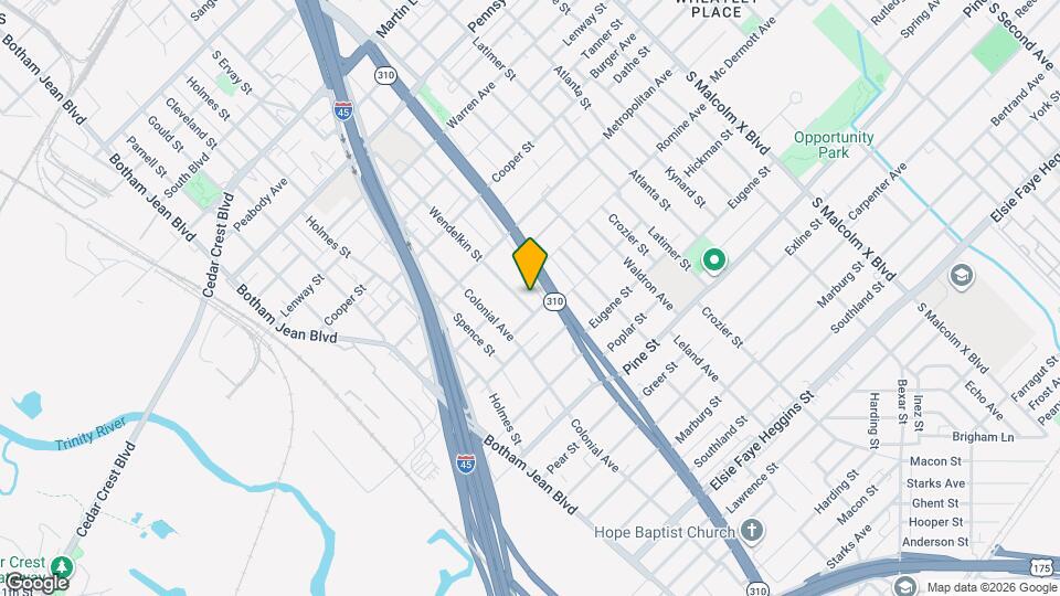 3814 Wendelkin St Map and Location Details