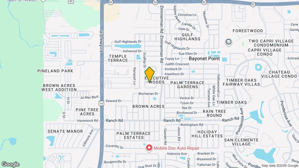 7338 Foxbloom Dr Map and Location Details