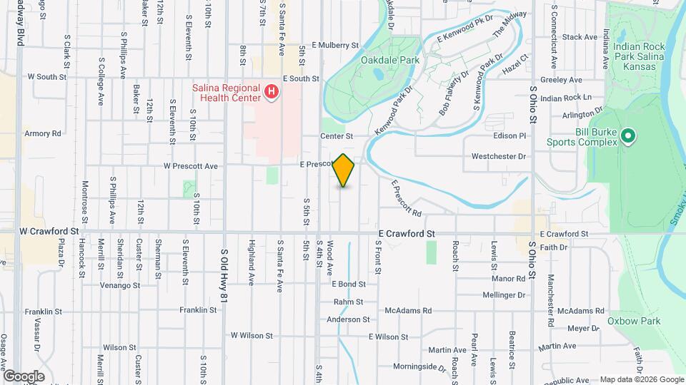 635 S 3rd St Map and Location Details