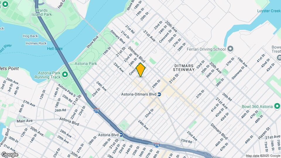 22-60 27th St Mapa y Detalles de la Ubicación
