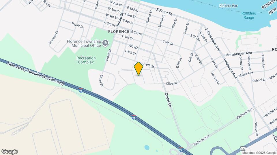 20 Florence Tollgate Map and Location Details