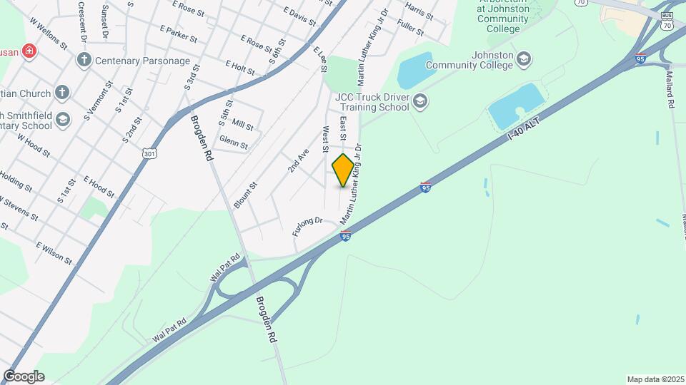 907 East St Map and Location Details