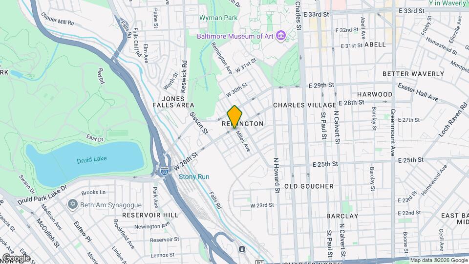 407 W 28th St Map and Location Details