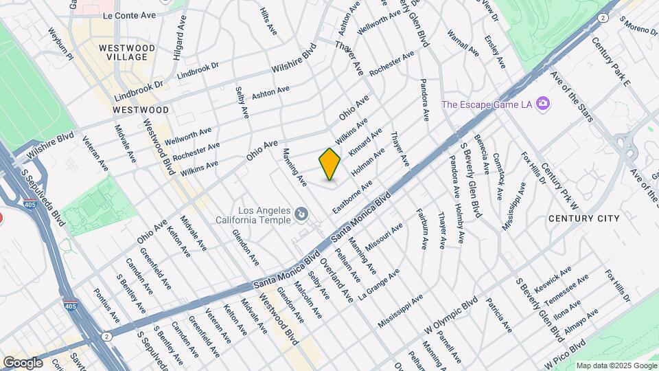 10653 Holman Ave Map and Location Details
