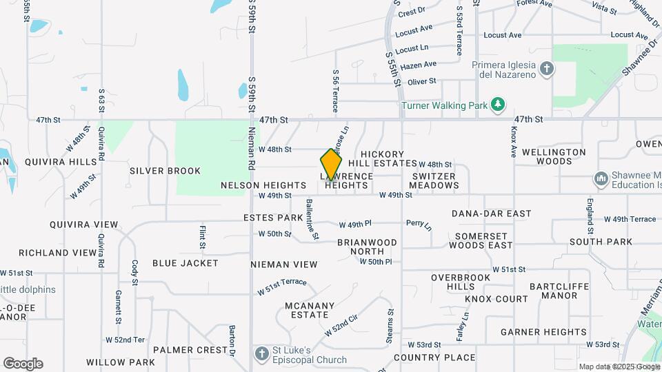 4832 Melrose Ln Map and Location Details