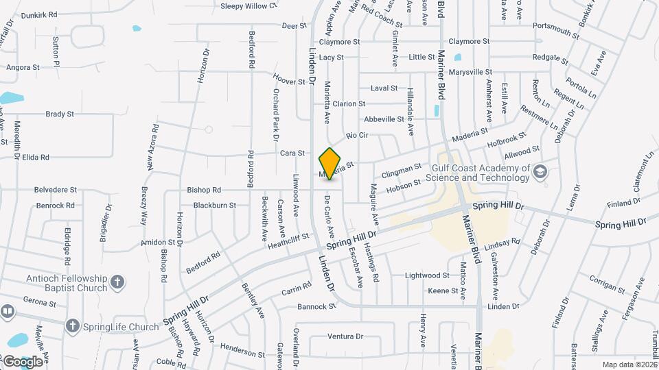 2425 Bishop Rd Mapa y Detalles de la Ubicación