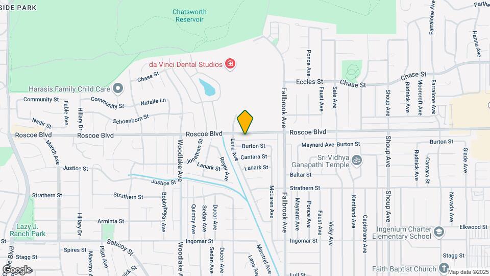 22934 Roscoe Blvd Map and Location Details
