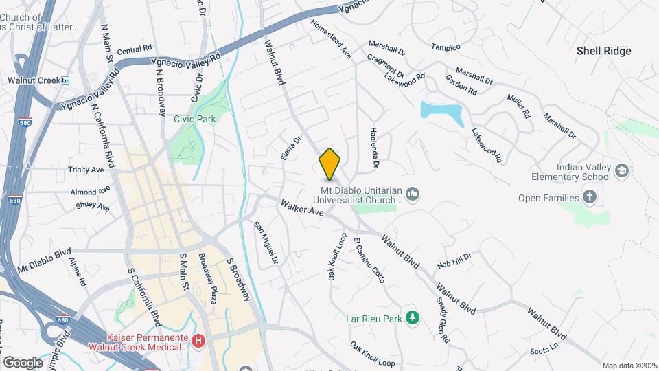 24 Sutters Mill Ct Mapa y Detalles de la Ubicación