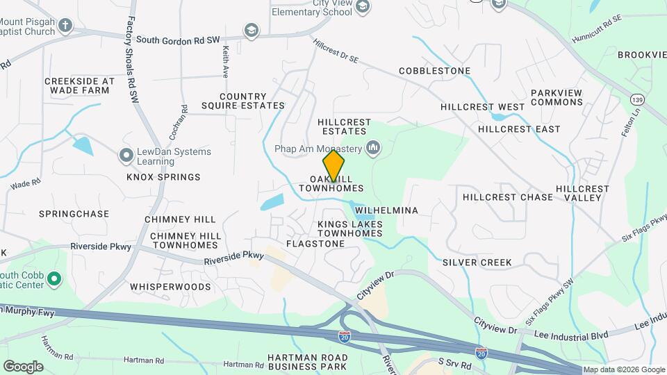 7083 Oakhill Cir Map and Location Details