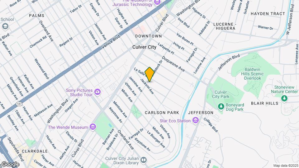 4110 Baldwin Ave Map and Location Details