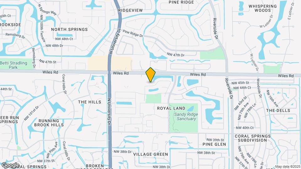 8949 NW 45th Ct Map and Location Details