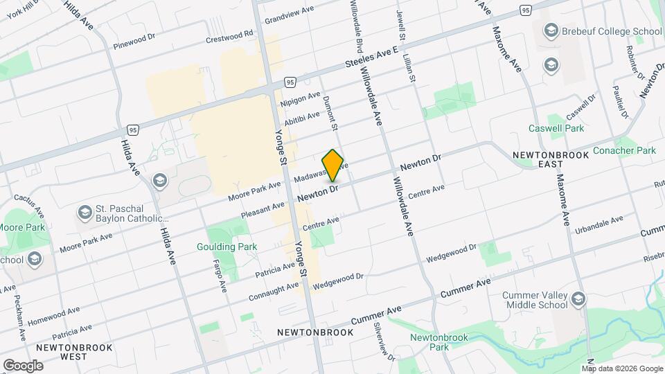 36 Newton Dr Map and Location Details