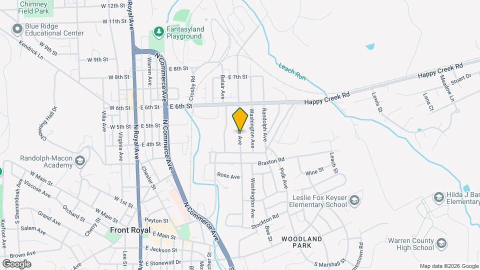 1370 Elm St Map and Location Details