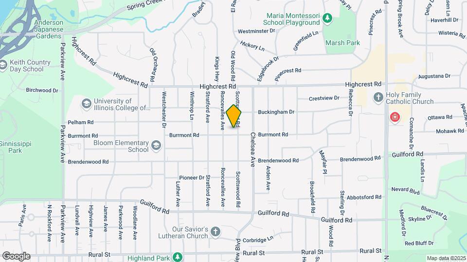 1408 Scottswood Rd Mapa y Detalles de la Ubicación