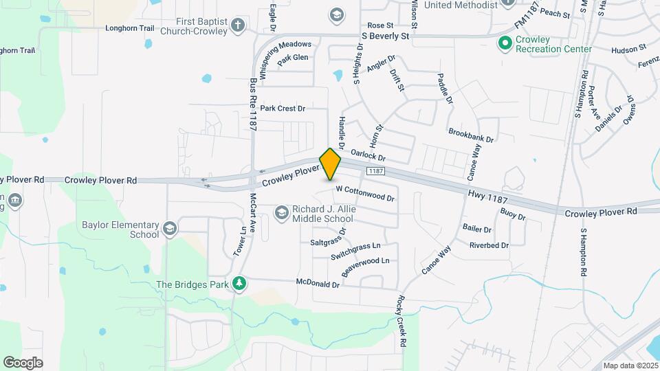 1240 W Cottonwood Dr Mapa y Detalles de la Ubicación