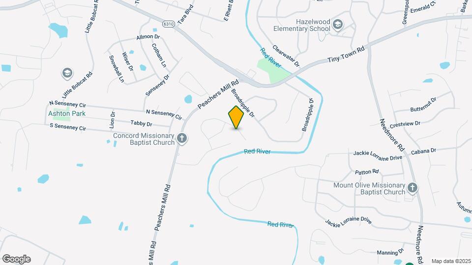 1723 Ridge Runner Ct Mapa y Detalles de la Ubicación