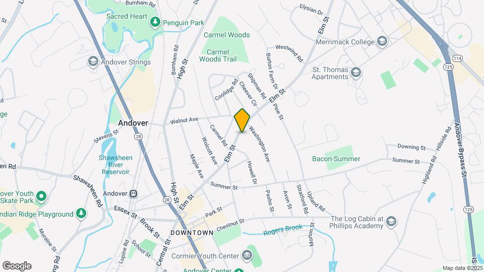 95 Elm St Map and Location Details