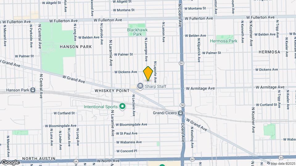 2023 N Lavergne Ave Map and Location Details
