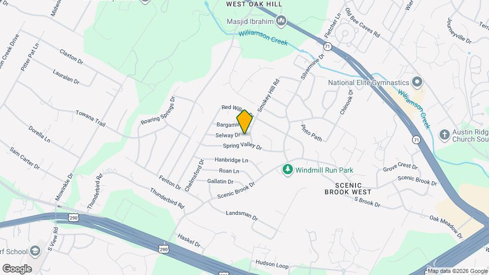 8403 Selway Dr Mapa y Detalles de la Ubicación