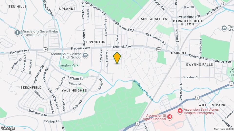 420 Rosecroft Terrace Map and Location Details