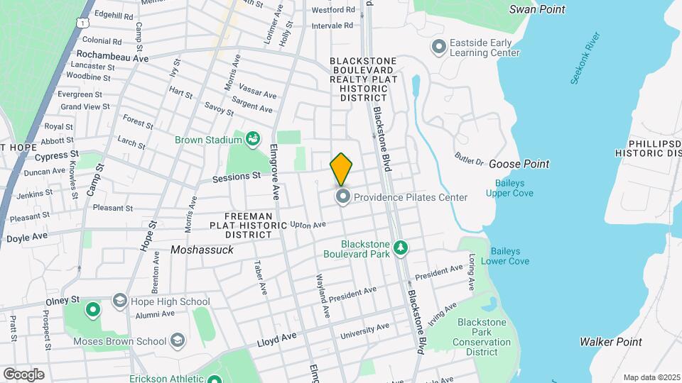 221 Cole Ave Map and Location Details