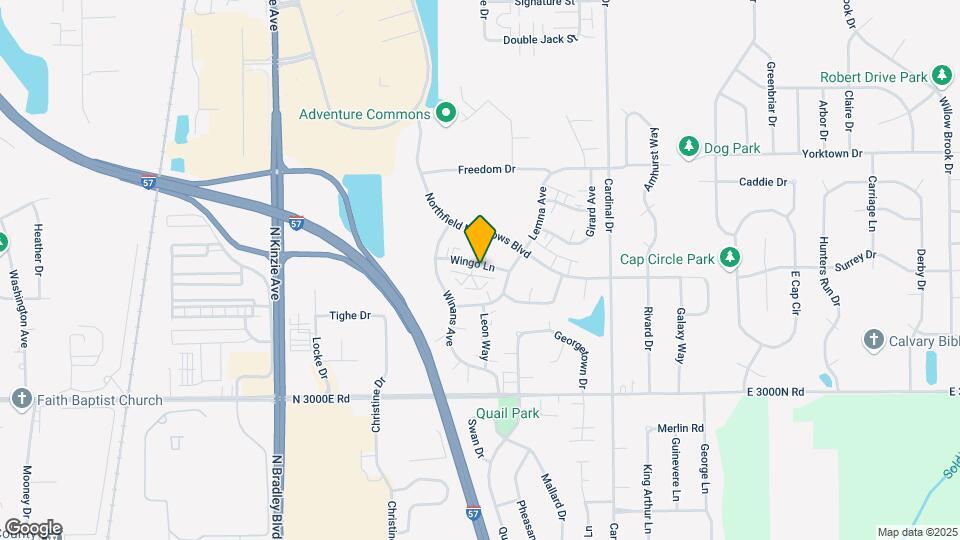 1512 Wingo Ln Map and Location Details