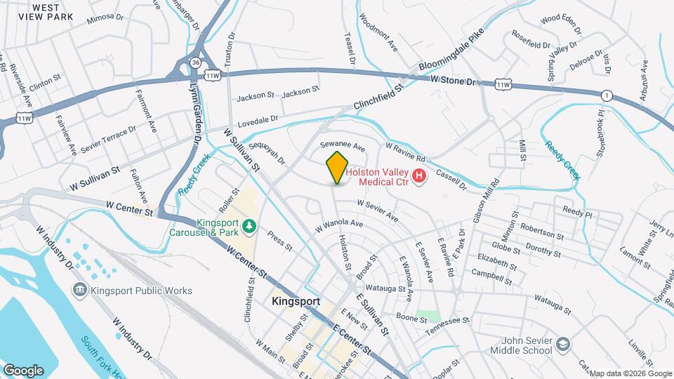 328 Sequoyah Dr Map and Location Details