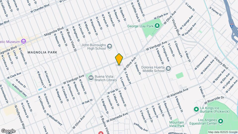126 N Lamer St Map and Location Details