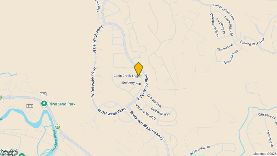 9012 Cabin Creek Trail Map and Location Details