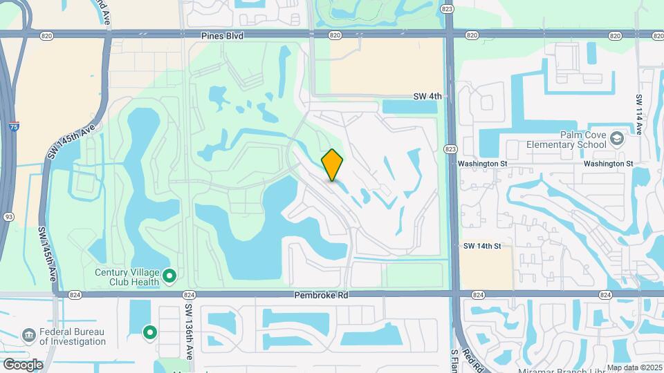 1101 SW 128th Terrace Map and Location Details