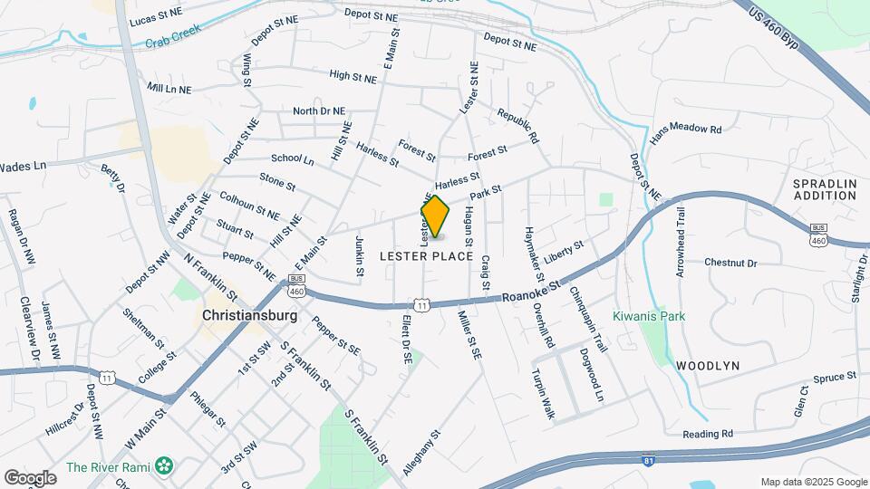207 Lester Pl Map and Location Details