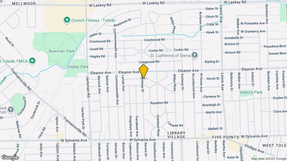 4424 Westway St Map and Location Details