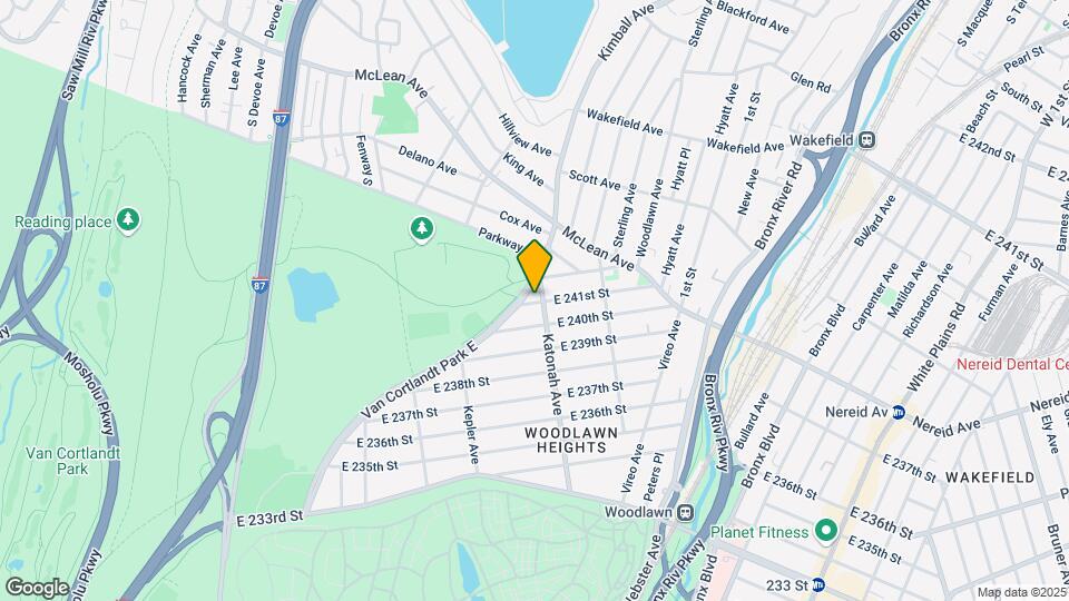 281 E 241st St Map and Location Details