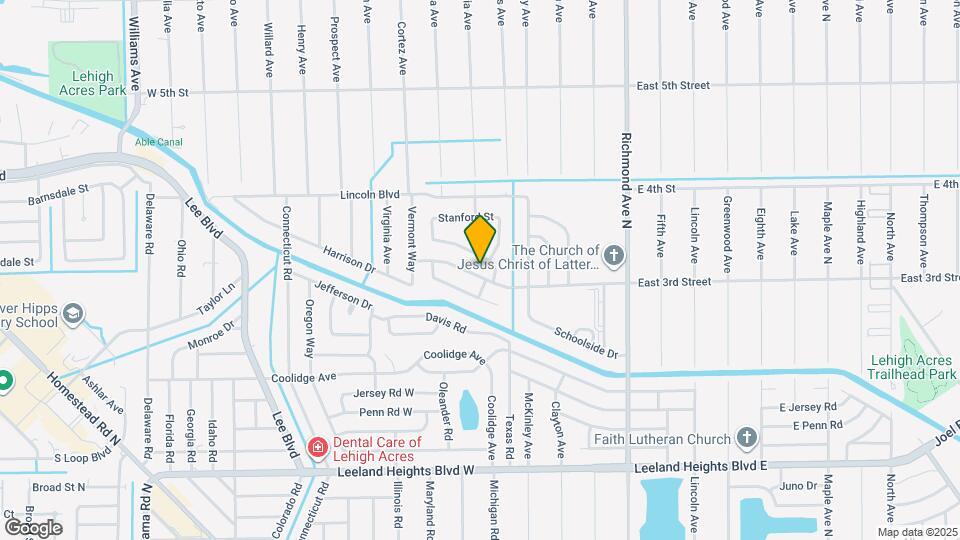 121 East 3rd Street Map and Location Details