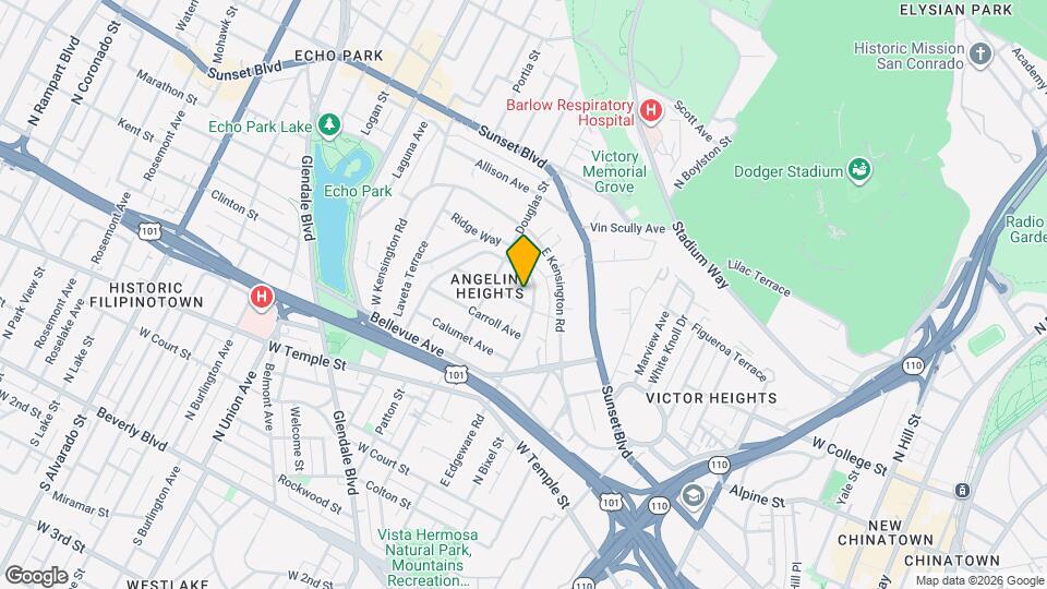 1315 1/2 Kellam Ave Map and Location Details