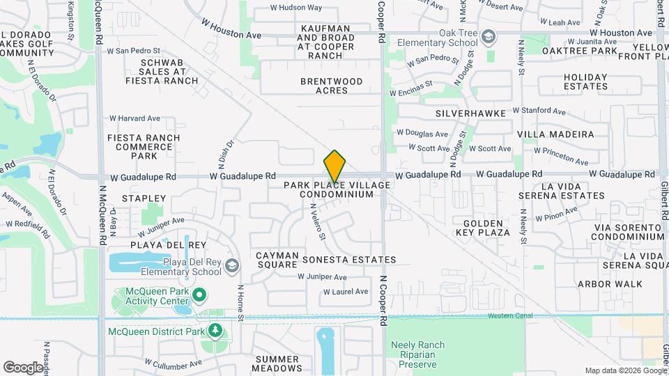 942 W Aspen Way Map and Location Details