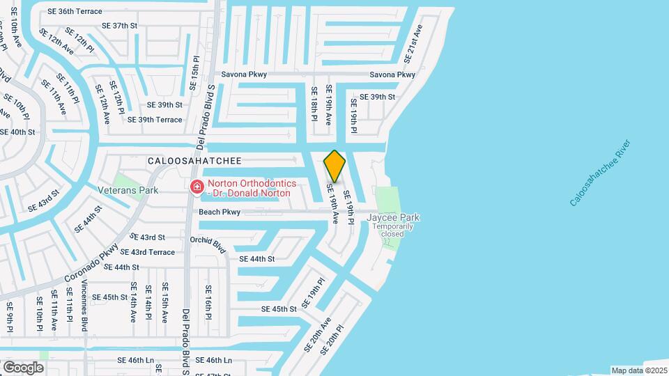4103 SE 19th Ave Mapa y Detalles de la Ubicación