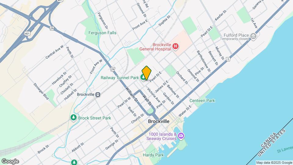 6 Pearl St E Mapa y Detalles de la Ubicación