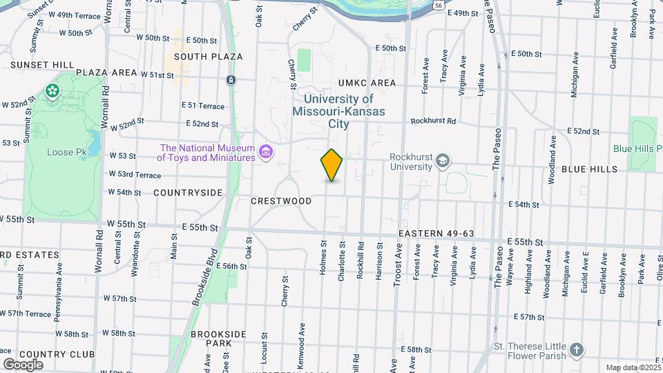 5341 Holmes St Mapa y Detalles de la Ubicación