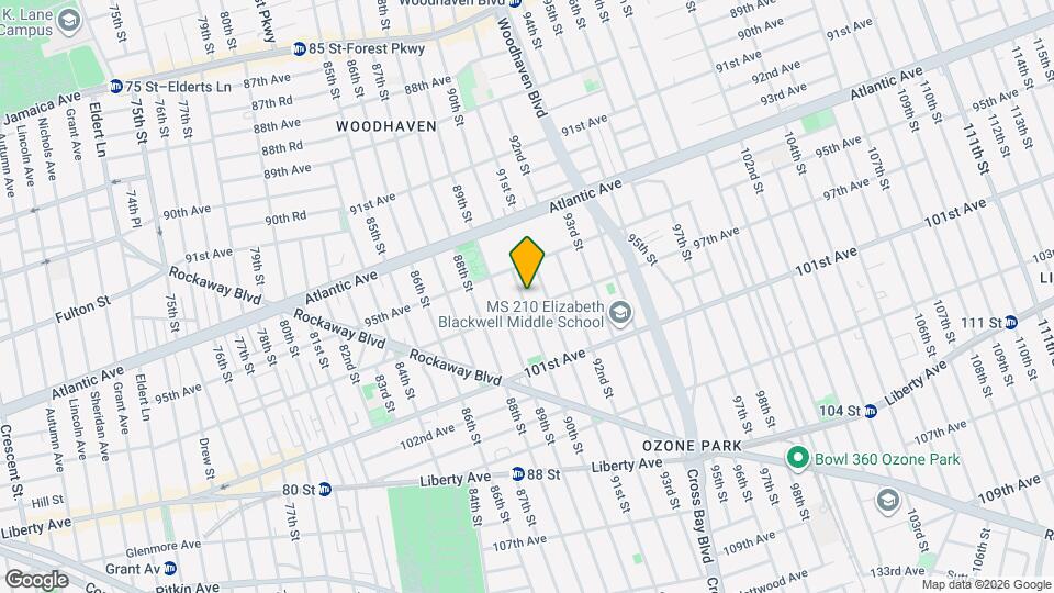 95-31 90th St Map and Location Details