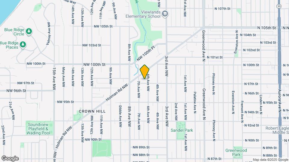 9709 6th Ave NW Map and Location Details