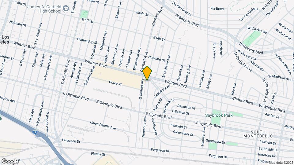 921 Simmons Ave Map and Location Details