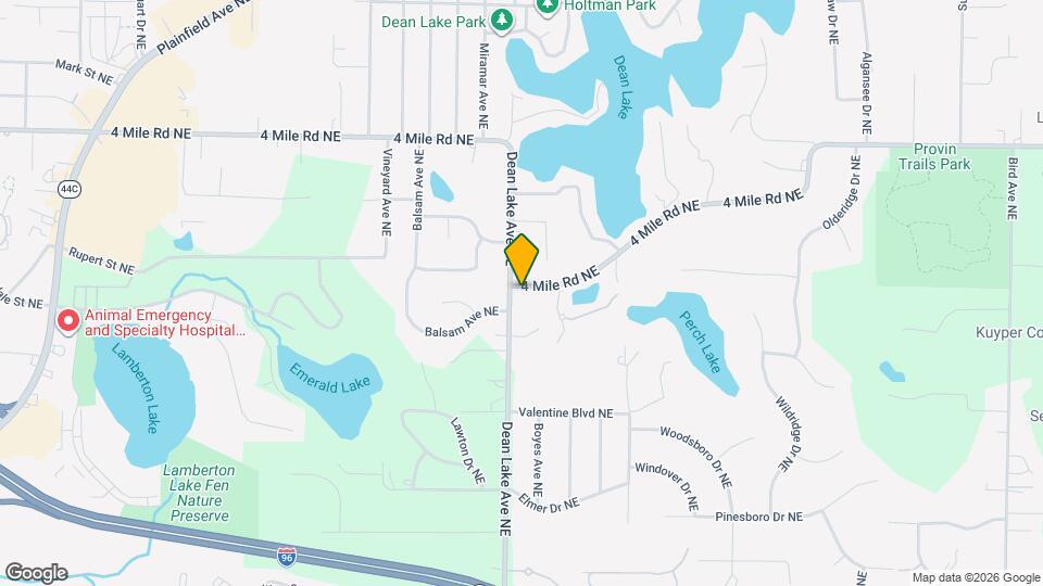 3384 Dean Lake Ave NE Map and Location Details