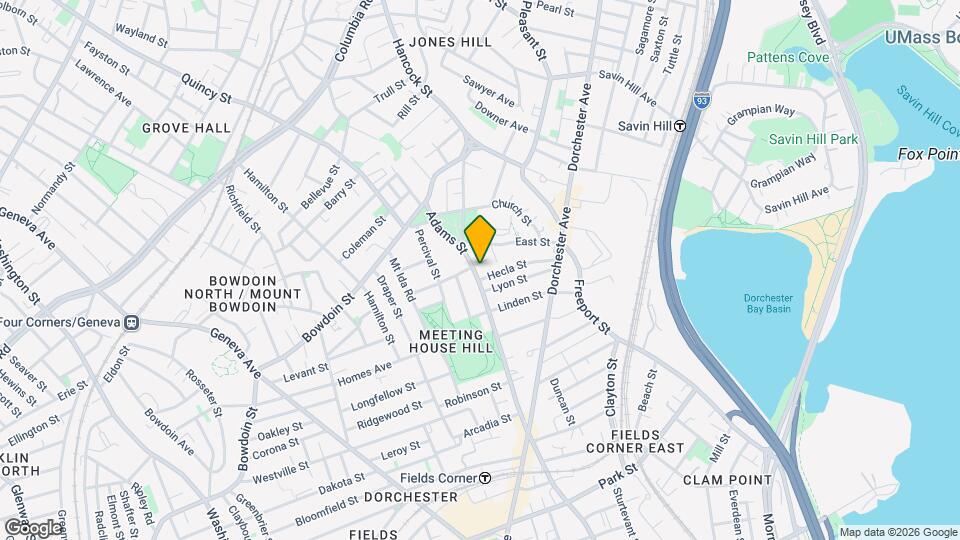 62 Adams St Map and Location Details