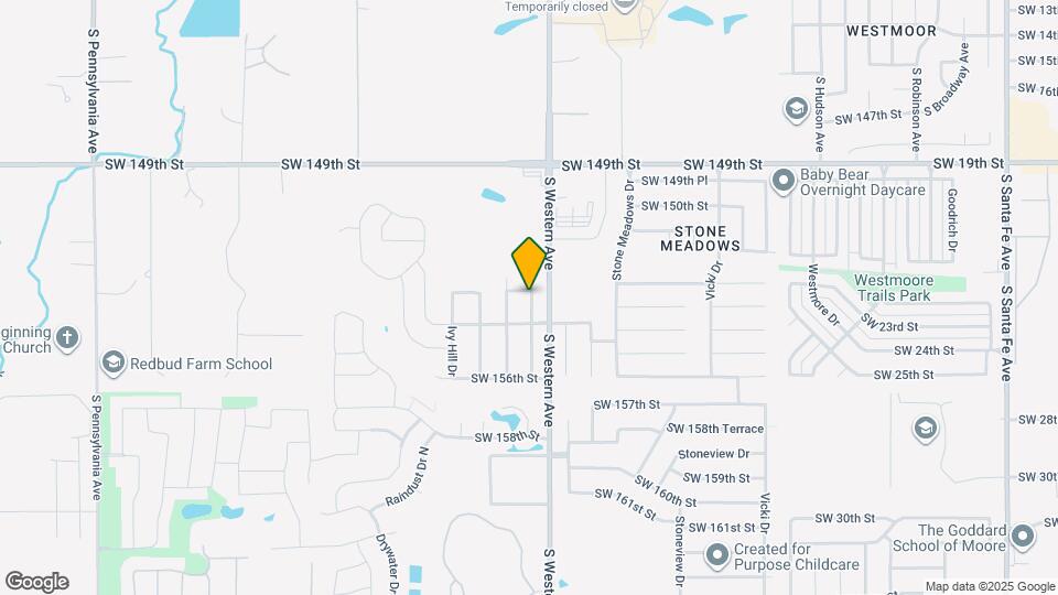 15405 Acacia Rd Map and Location Details