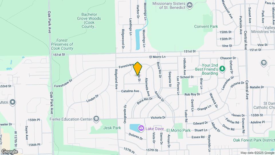 15254 Ventura St Map and Location Details