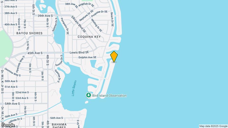 4730 Coquina Key Dr SE Map and Location Details
