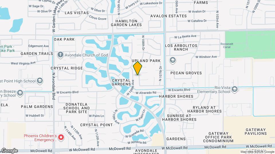 2410 N 108th Dr Map and Location Details