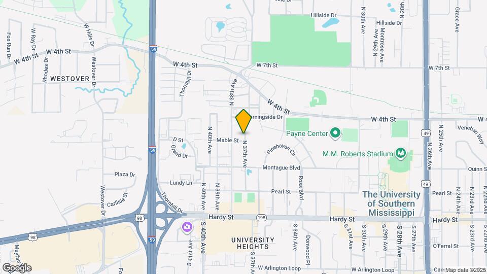 400 N 37th Ave Map and Location Details