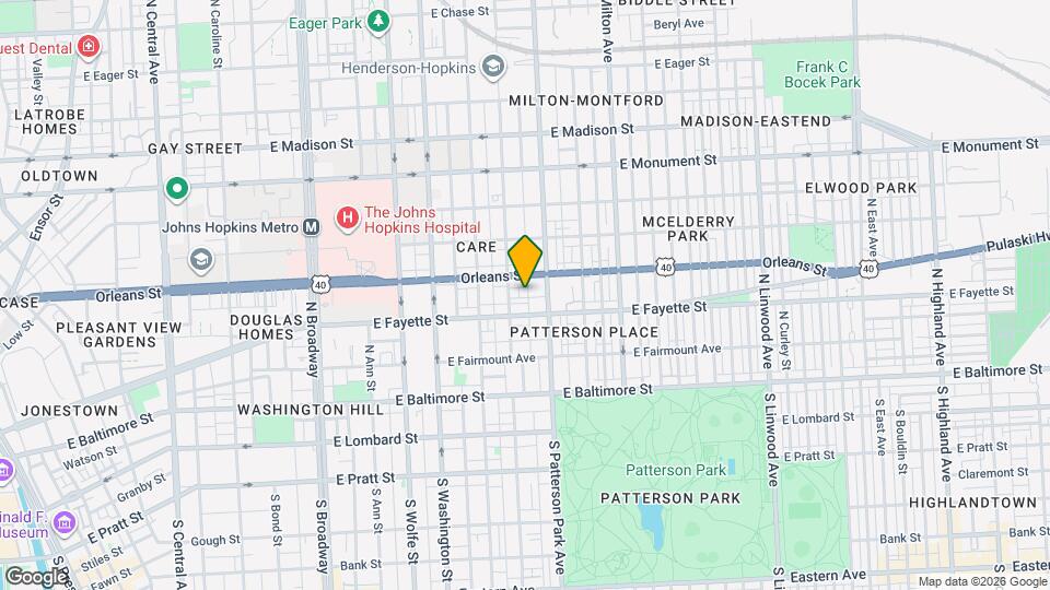 214 N Madeira St Map and Location Details